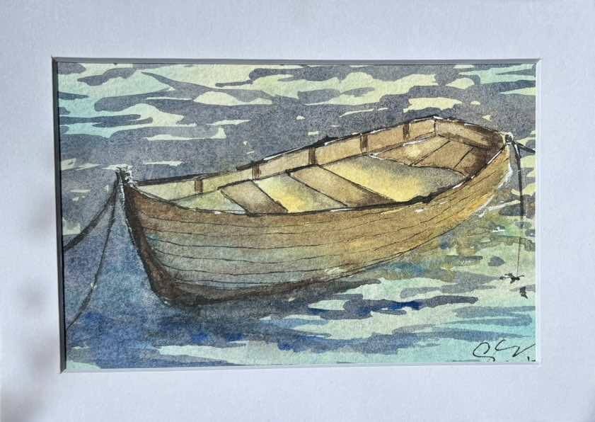Just resting : original watercolour