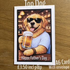 “Cool Dudes” A6 Father’s Day Card with envelope