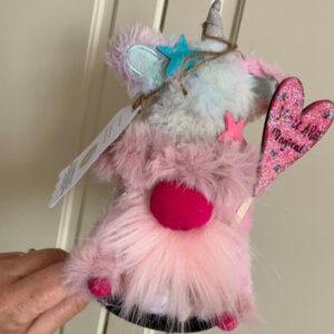 “Stardust” -The Magical Unicorn Gift Gonk. Mini-Presentation Collectible Art Doll Ornamental Decoration.