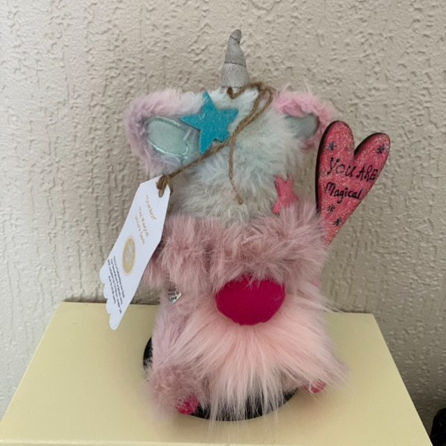 “Stardust” -The Magical Unicorn Gift Gonk. Mini-Presentation Collectible Art Doll Ornamental Decoration. - Image 5