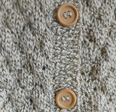Hand-knitted child's cardigan. Approx 2 to 3 years. Proceeds to Charity - Image 4