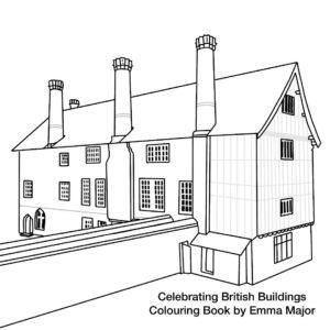 Celebrating British Buildings: Colouring Book by Emma Major