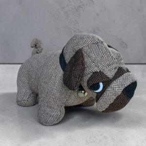 Tweed pug. A gift for an animal lover. All proceeds to The Stroke Association.