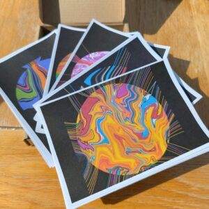 Box of 40 Caring for Creation cards by Artist and Poet Emma Major