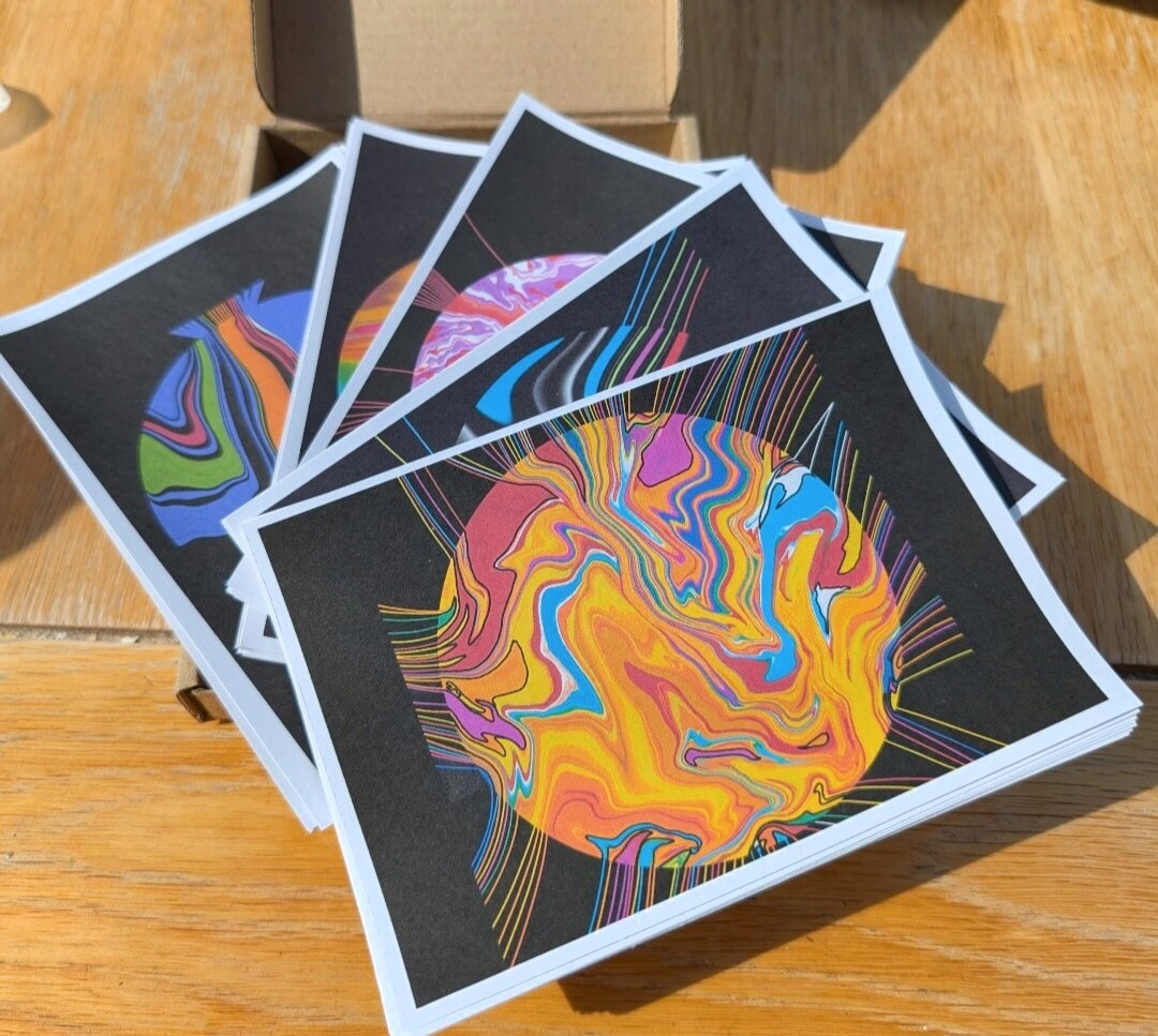 Box of 40 Caring for Creation cards by Artist and Poet Emma Major