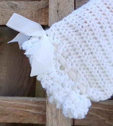 Crocheted christening/ baptism gown for baby. All proceeds to The Stroke Association - Image 2