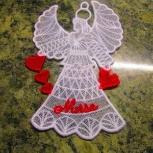 Elegant Large Lace Angels – Perfect Gift for Moms and Nurses