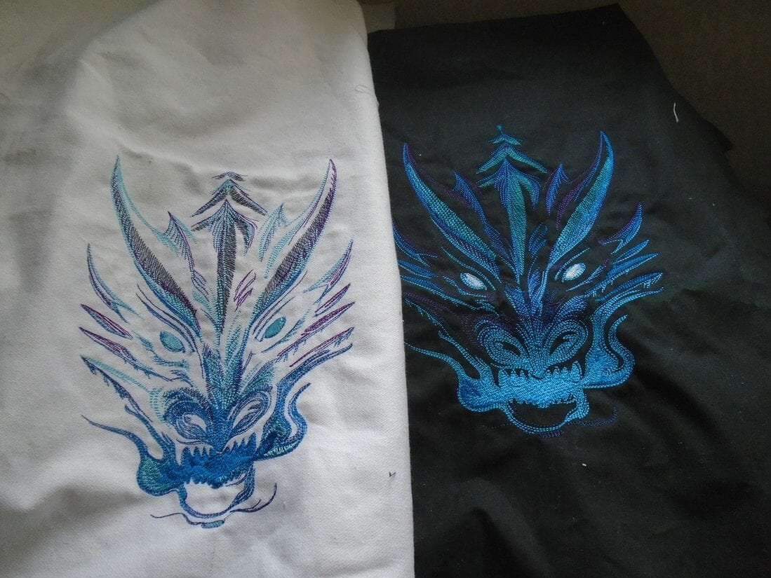 Dragon Face Tote Bag Cushion with Versatile Background Options