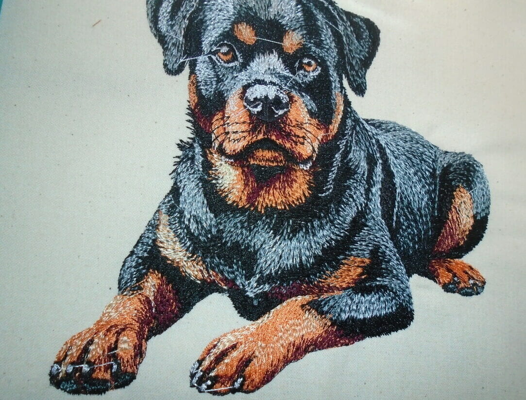 Stylish Rottweiler Tote Bag - Perfect for Dog Lovers - Image 2