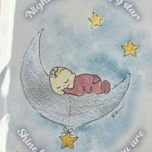 Night Night Sleepy Star : Blank Card