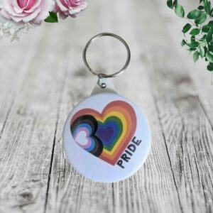 Pride Flag Keyring