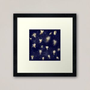 fairies as framed print