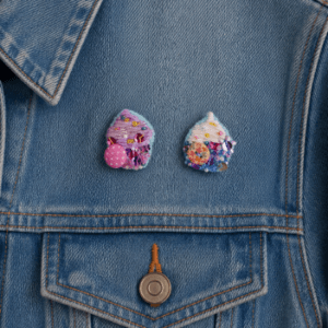 Cupcake Brooches, 2 available to buy, separately