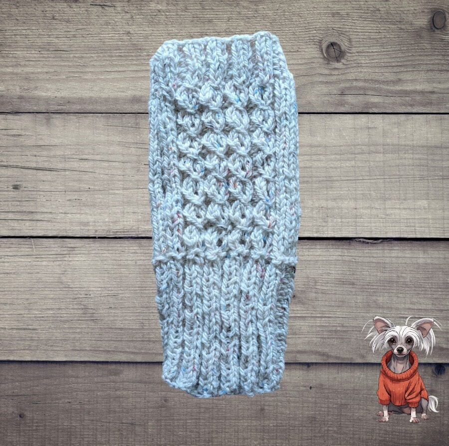 Hand-Knitted Ladies Fingerless Gloves - Image 2