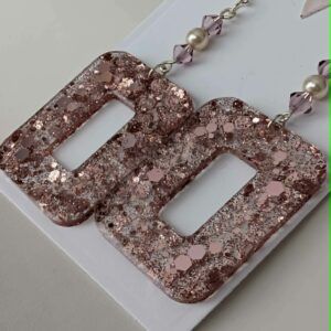 Square Resin Earrings