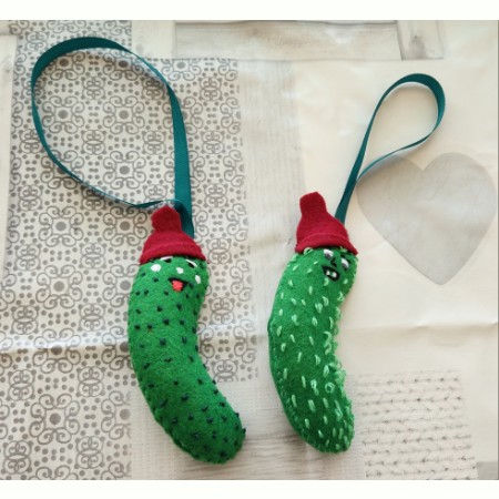 Hanging Christmas Pickles, 2 available separately