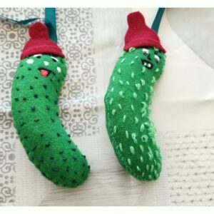 Hanging Christmas Pickles, 2 available separately