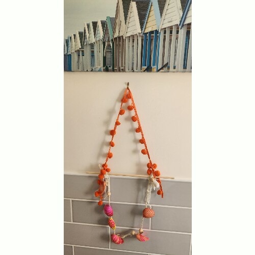Beachy Boho Garland/Wall Hanging