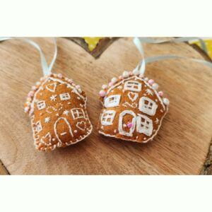 Hanging Teeny Gingerbread House, Christmas Tree Decorations, available separately