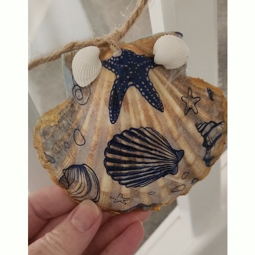 Shells Garland, with nautical design, 148 cm long - Image 4