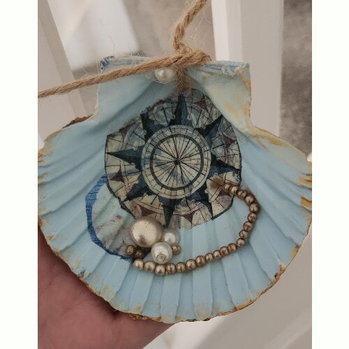 Shells Garland, with nautical design, 148 cm long - Image 5