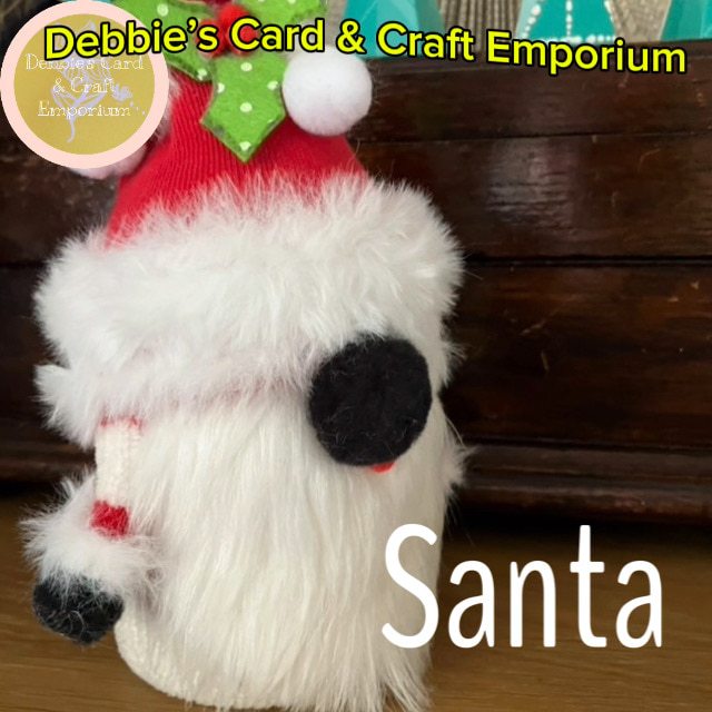 Santa - The Christmas Mightie Mini Gift Gonk Novelty Art Doll Ornamental Decoration - Image 3