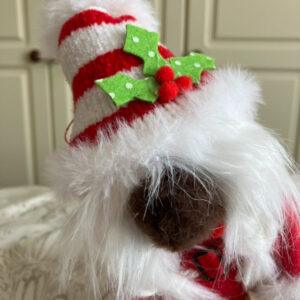 Mrs Clause- The Christmas Mightie Mini Gift Gonk Novelty Art Doll Ornamental Decoration