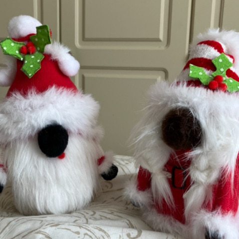 Santa - The Christmas Mightie Mini Gift Gonk Novelty Art Doll Ornamental Decoration - Image 4