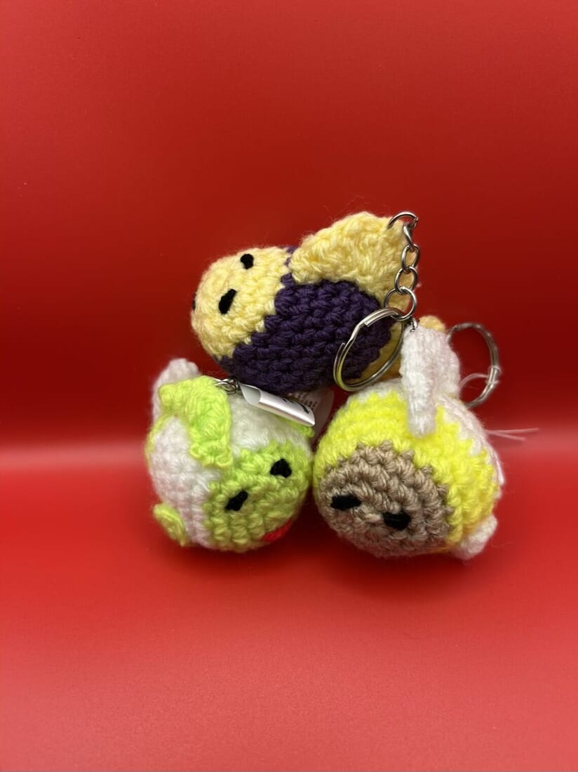 Handmade Fish Keyring - UKCA Tested for Quality and Safety