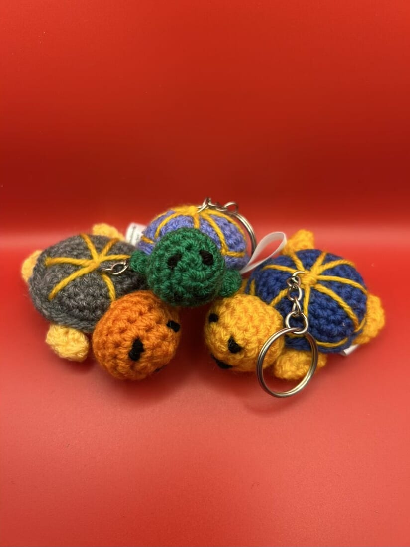 Customizable Turtle Keyring - UKCA Tested