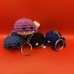 Whale Keyrings in Multiple Colors – UKCA Tested