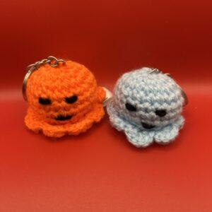 Baby Octopus Keyring – UKCA Safety Tested, Custom Color Options