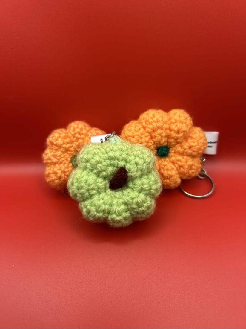 Colorful Pumpkin Keyrings - Halloween - UKCA Safety Tested