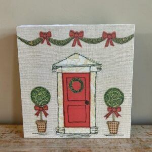 ‘Festive Door. ‘ Christmas card. All proceeds to The Stroke Association