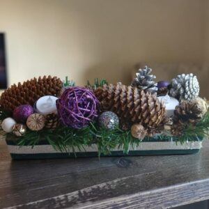 Festive Christmas Table Decoration. All proceeds to The Stroke Association. For local delivery and collection only