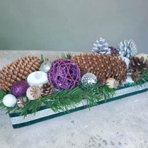 Festive Christmas Table Decoration. All proceeds to The Stroke Association. For local delivery and collection only
