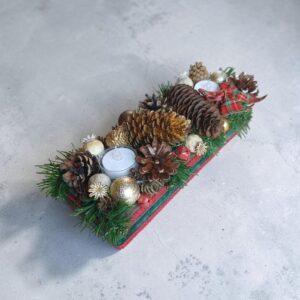 Festive Christmas Table Decoration. All proceeds to The Stroke Association. For local delivery and collection only