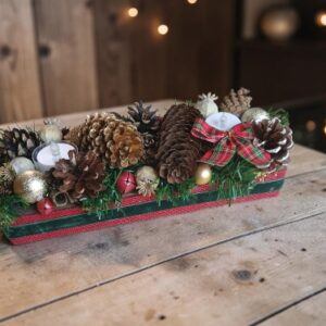 Festive Christmas Table Decoration. All proceeds to The Stroke Association. For local delivery and collection only