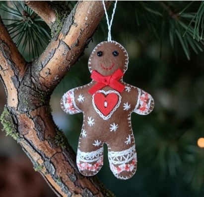 Festive gingerbread character. All proceeds to The Stroke Association - Image 3