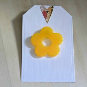 Versatile Resin Brooch: Stylish Accessory & Glasses Holder