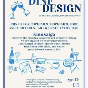 Drink Dine Design – Kinusaiga (July 24th 2026) Over 18