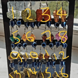 Elegant Evil Eye Earrings for Protection