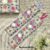 Handmade Fabric Bookmark / Summer Flowers