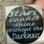 Inspirational Quote Fridge Magnet – Stars Cannot Shine Without the Darkness