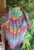 Rainbow Crocheted Acrylic Shawl Scarf for Charity – Christmas in July