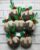 Hand Stitched Christmas Pudding Tree Decorations – Upcycled Design