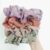 XL Hair Floral Hair Scrunchies in Autumn Colours – Handmade Polyester Scrunchies