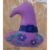Hanging Witch’s Hat Decoration, hand embroidered