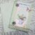 Mothers Day Card with vintage jug, flowers and butterfly