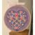Floral Heart Embroidery Hoop Art Picture, 16 cm